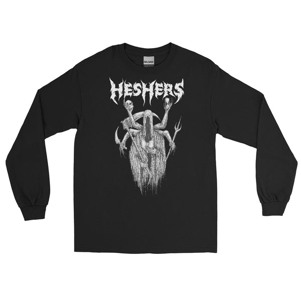 Heshers Time - Long Sleeve Shirt Black
