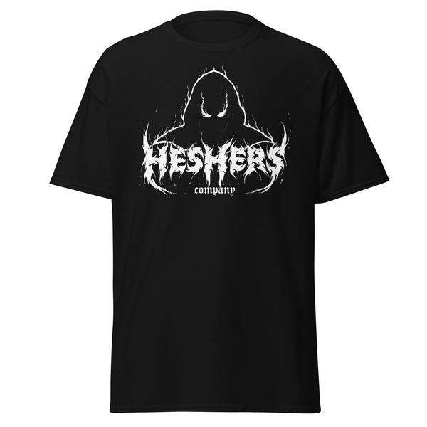 Heshers Logo Outline Eyes T-Shirt