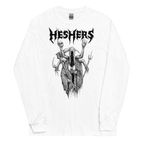 Heshers Time - Long Sleeve Shirt White