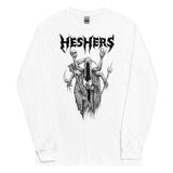 Heshers Time - Long Sleeve Shirt White