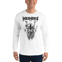 Heshers Time - Long Sleeve Shirt White